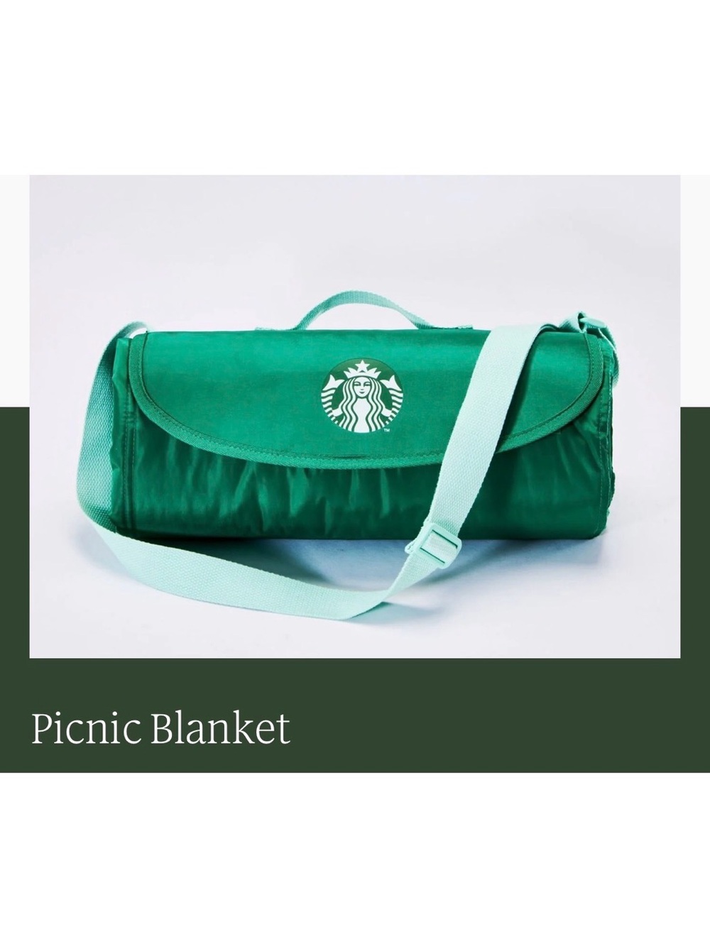 NWT Starbucks Roadtrip collection 2026  Picnic Blanket LIMITED EDITION